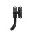 Seaside Shutter Hardware - Brass Window Latch - Satin Nickel