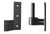 Atlantic Premium Shutters - Flat Hinge and Pintel with 1/2" Offset - (Price per Pair) - 80039000