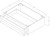 Dove White Shaker Knee Drawer Cabinet DS-FD30