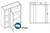 KCD Shaker Kodiak Blind Wall Cabinet - SK-BW2430