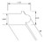 KCD Essential White Bottom Edge Molding (Narrow Light Rail) - EW-BEM8