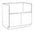 Innovation Cabinetry Stone Gray Kitchen Cabinet - UB-FSB30-SN