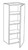 Innovation Cabinetry Umbria Elm Kitchen Cabinet - UB-W1842-UE