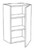 Innovation Cabinetry Shoreline Kitchen Cabinet - UB-W1830-SL