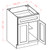 U.S. Cabinet Depot - Oxford Mist - Double Door Single Drawer Base Cabinet - OM-B24