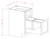 U.S. Cabinet Depot - Oxford Mist - Trash Can Pullout Base Kits - OM-B21TCPO