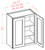 U.S. Cabinet Depot - Oxford Mist - 30" High Wall Cabinets-Double Door - OM-W2430