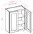 U.S. Cabinet Depot - Oxford Mist - 36" High Wall Cabinets-Double Door - OM-W2436