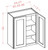 U.S. Cabinet Depot - Oxford Mist - 36" High Wall Cabinets-Double Door - OM-W2736