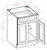 U.S. Cabinet Depot - Oxford Toffee - Double Door Single Drawer Base Cabinet - OT-B27