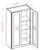U.S. Cabinet Depot - Oxford Toffee - Open Frame Wall Cabinets-Double Door - OT-W2436GD