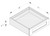 Cab-Tec Shaker White Kitchen Cabinet - SW-KD30