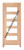 Prestige Entries - Slab Only - Modern 5 Lite Single Square Aquatex Insulated Glass 1 3/4" x 3'0" W x 8'0" H Mahogany Slab Only