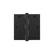 Viaggio Circolo 3.5" Button Tip Residential Hinge with Square Corners in Satin Black - 602833-CLOCLO-MB-RES