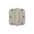 Viaggio Circolo 3.5" Button Tip Residential Hinge with 5/8" Radius Corners and in Satin Nickel - 602835-CLOCLO-SN-RES