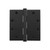 Viaggio Circolo 4.5" Button Tip Heavy Duty with Square Corners in Satin Black - 602856-CLOCLO-MB-HD