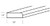 Life Art Cabinetry - Scribe Molding - SM8 - Lancaster Blue