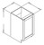 Styl Cabinets Melamine Bath Cabinet - VH15-NORMANDY