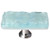 Sietto Hardware - Glacier Collection - Light Aqua Long Base Knob - Oil Rubbed Bronze - LK-208