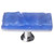 Sietto Hardware - Glacier Collection - Sky Blue Long Base Knob - Satin Nickel - LK-219