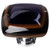 Sietto Hardware - Stratum Collection - Woodland & Black Base Knob - Polished Chrome - K-101