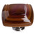 Sietto Hardware - Stratum Collection - Woodland & Umber Base Knob - Polished Chrome - K-102