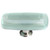 Sietto Hardware - Stratum Collection - Spruce Green Long Base Knob - Polished Chrome - LK-103