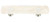 Sietto Hardware - Cirrus Collection - Vanilla & White Mardi Gras Base Pull 3" (c-c) - Satin Nickel - P-500