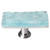 Sietto Hardware - Skinny Glacier Collection - Light Aqua Long Base Knob - Oil Rubbed Bronze - SLK-208
