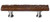 Sietto Hardware - Skinny Glacier Collection - Woodland Brown Base Pull 3" (c-c) - Satin Nickel - SP-208