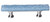 Sietto Hardware - Skinny Glacier Collection - Powder Blue Base Pull 3" (c-c) - Polished Chrome - SP-215