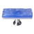 Sietto Hardware - Skinny Glacier Collection - Aqua Long Base Knob - Satin Nickel - SLK-219