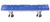 Sietto Hardware - Skinny Glacier Collection - Aqua Base Pull 3" (c-c) - Polished Chrome - SP-219