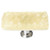 Sietto Hardware - Glacier Collection - Sky Blue Long Base Knob - Satin Nickel - LK-222