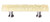 Sietto Hardware - Glacier Collection - Light Aqua Base Pull 3" (c-c) - Polished Chrome - P-222