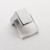 Sietto Hardware - Affinity Collection - Clear Base Knob - Polished Chrome - K-1200