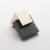 Sietto Hardware - Affinity Collection - Slate Grey Base Knob - Polished Nickel - K-1202