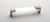 Sietto Hardware - Affinity Collection - White Base Pull 5 5/8" (c-c) - Satin Nickel - P-1201