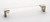 Sietto Hardware - Affinity Collection - Clear Base Pull 8" (c-c) - Satin Nickel - P-1200-8