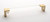 Sietto Hardware - Affinity Collection - Clear Base Pull 8" (c-c) - Satin Brass - P-1200-8