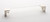 Sietto Hardware - Affinity Collection - Clear Base Pull 8" (c-c) - Polished Nickel - P-1200-8