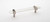 Sietto Hardware - Adjustable Collection - 7" Clear Base Pull (c-c) - Satin Nickel - P-1900-7