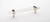 Sietto Hardware - Adjustable Collection - 7" Clear Base Pull (c-c) - Polished Nickel - P-1900-7