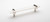 Sietto Hardware - Adjustable Collection - 7" White Base Pull (c-c) - Polished Nickel - P-1901-7