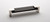 Sietto Hardware - Affinity Collection - Black Base Pull 5 5/8" (c-c) - Polished Nickel - P-1203