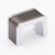 Sietto Hardware - Fusion Collection - Knob Gunmetal 1.375" (c-c) - Polished Chrome - K-2000-G