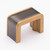 Sietto Hardware - Fusion Collection - Knob Gunmetal 1.375" (c-c) - Satin Brass - K-2000-G