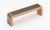 Sietto Hardware - Fusion Collection - 4" Pull Gunmetal 4" (c-c) - Satin Brass - P-2000-4-G