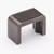 Sietto Hardware - Brushed Collection - Knob 1.375" (c-c) - Gunmetal - K-2001-G