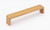 Sietto Hardware - Hammered Collection - 6" Pull 6" (c-c) - Satin Brass - P-2002-6